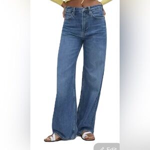 Everlane Women's Wide Leg Jeans in Light Blue